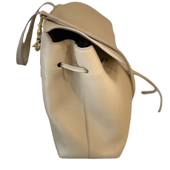 Mansur Gavriel Cream Leather Lady Bag - Picture 8 of 17
